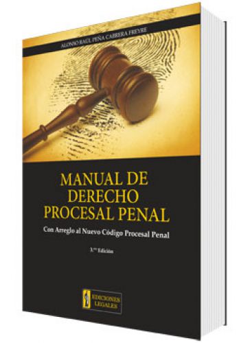 MANUAL DE DERECHO PROCESAL PENAL..